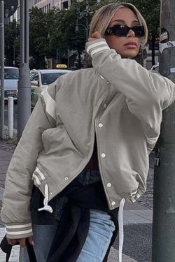 Charis Oversize Jacket - Y2K Summer Grunge, 90s Retro, Pastel Goth, Y2K Club & Party Outfits