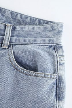 Cherry High Waisted Jeans - Y2K Summer, 90s Grunge, Retro Style, Y2K Club & Party Outfits