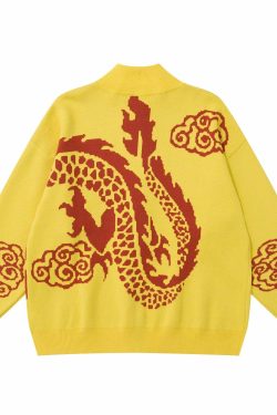 Choize Dragon Paneled Jacket - Y2K Summer Grunge, 90s Retro, Gothic Y2K, Y2K Club Outfits