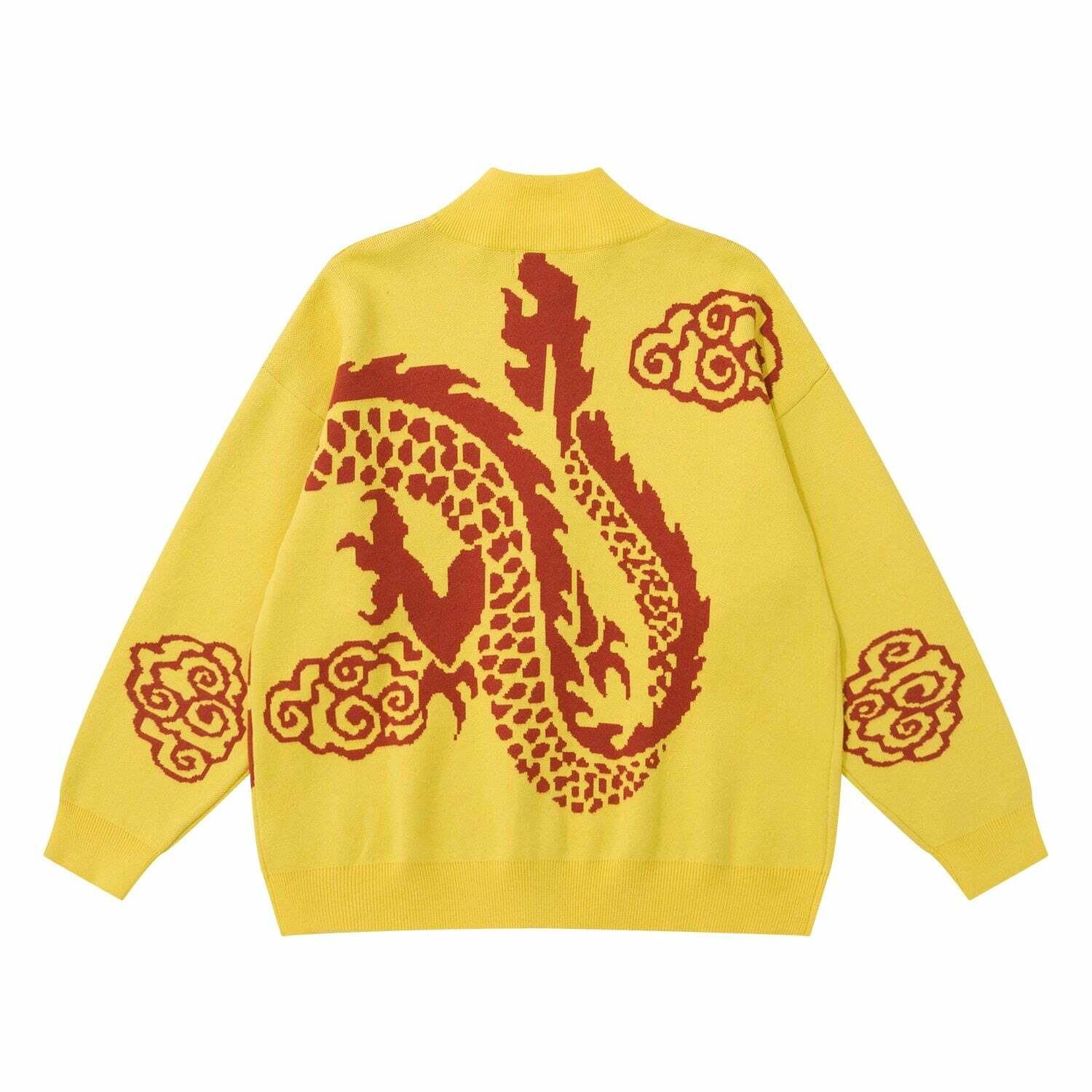 Choize Dragon Paneled Jacket - Y2K Summer Grunge, 90s Retro, Gothic Y2K, Y2K Club Outfits