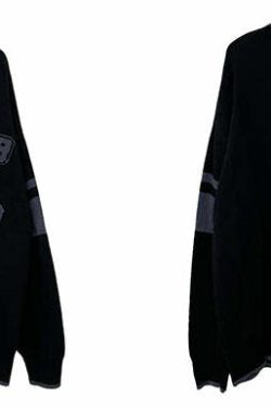 CHOIZE Starry Sixty-Nine Sweater - Y2K Summer, 90s Grunge, Retro Style, Pastel Goth, Y