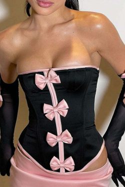 Christy Corset Set - Y2K Summer Grunge Outfit, 90s Fashion, Retro Style, Y2K Party & Club Look