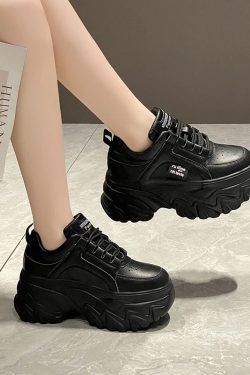Chunky Sneakers Women - Y2K Summer & 90s Fashion, Grunge, Retro, Pastel Goth, Hip Hop Outfits