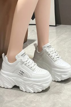 Chunky Sneakers Women - Y2K Summer & 90s Fashion, Grunge, Retro, Pastel Goth, Hip Hop Outfits