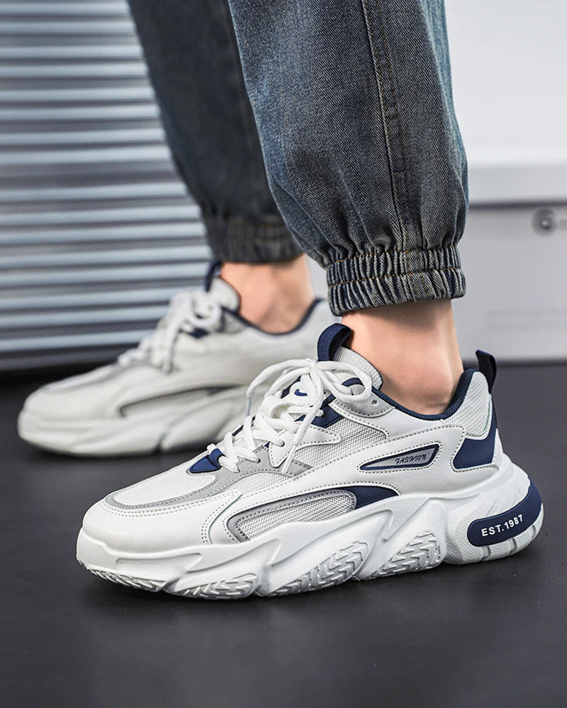 Chunky Sole Sneakers - Y2K Summer & 90s Grunge Fashion, Retro Hip Hop, Pastel Goth Outfits