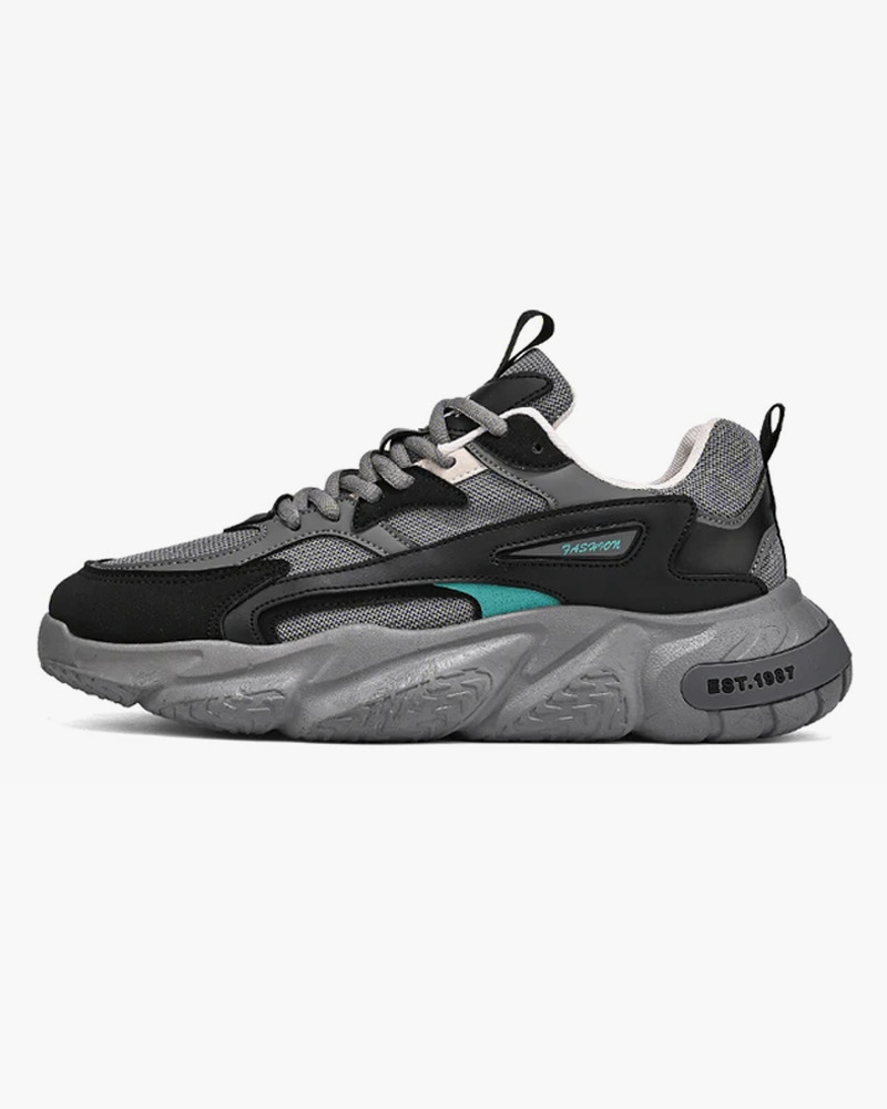 Chunky Sole Sneakers - Y2K Summer & 90s Grunge Fashion, Retro Hip Hop, Pastel Goth Outfits