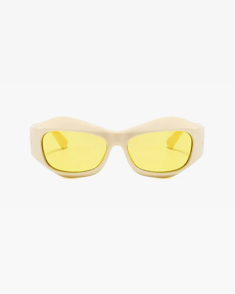 Chunky Y2K Sunglasses - Retro 90s Grunge, Hip Hop, and Summer Party Fashion for Women