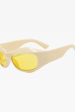 Chunky Y2K Sunglasses - Retro 90s Grunge, Hip Hop, and Summer Party Fashion for Women