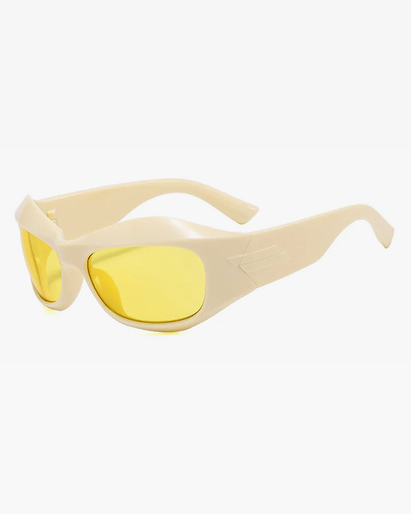 Chunky Y2K Sunglasses - Retro 90s Grunge, Hip Hop, and Summer Party Fashion for Women