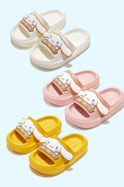 Cinnamoroll EVA Slippers - SANRIO x UTUNE: Y2K Summer, 90s Grunge, Retro Pastel Goth Style