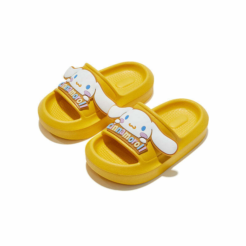 Cinnamoroll EVA Slippers - SANRIO x UTUNE: Y2K Summer, 90s Grunge, Retro Pastel Goth Style