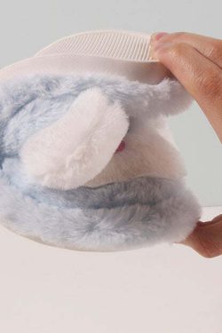 Cinnamoroll Fluffy House Slippers - MINISO x SANRIO | Y2K & 90s Retro Grunge Fashion
