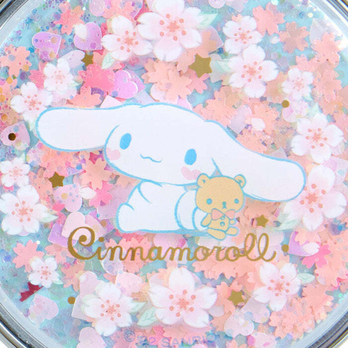 Cinnamoroll x Sakura Magnifying Pocket Mirror - Y2K & 90s Fashion Accessory, Retro Style