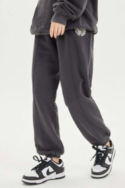 Color the Earth Y2K Grunge Sweatpants - Retro 90s Fashion, Summer Outfits, and Pastel Goth Style