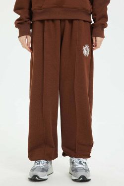 Color the Earth Y2K Grunge Sweatpants - Retro 90s Fashion, Summer Outfits, and Pastel Goth Style