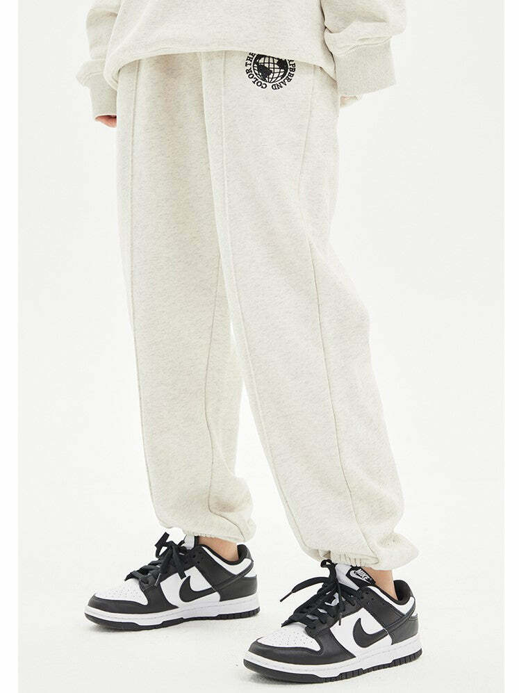 Color the Earth Y2K Grunge Sweatpants - Retro 90s Fashion, Summer Outfits, and Pastel Goth Style