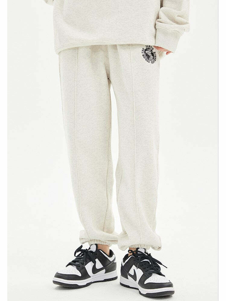 Color the Earth Y2K Grunge Sweatpants - Retro 90s Fashion, Summer Outfits, and Pastel Goth Style
