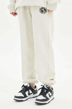 Color the Earth Y2K Grunge Sweatpants - Retro 90s Fashion, Summer Outfits, and Pastel Goth Style