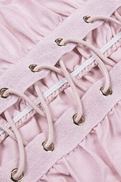 Coquette Doll Pink Cami Top - Y2K Summer, 90s Fashion, Grunge, Retro, Pastel Goth, Y2K