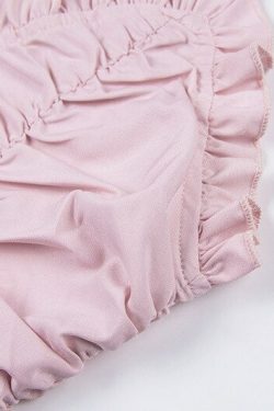 Coquette Doll Pink Cami Top - Y2K Summer, 90s Fashion, Grunge, Retro, Pastel Goth, Y2K