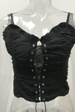 Coquette Doll Pink Cami Top - Y2K Summer, 90s Fashion, Grunge, Retro, Pastel Goth, Y2K