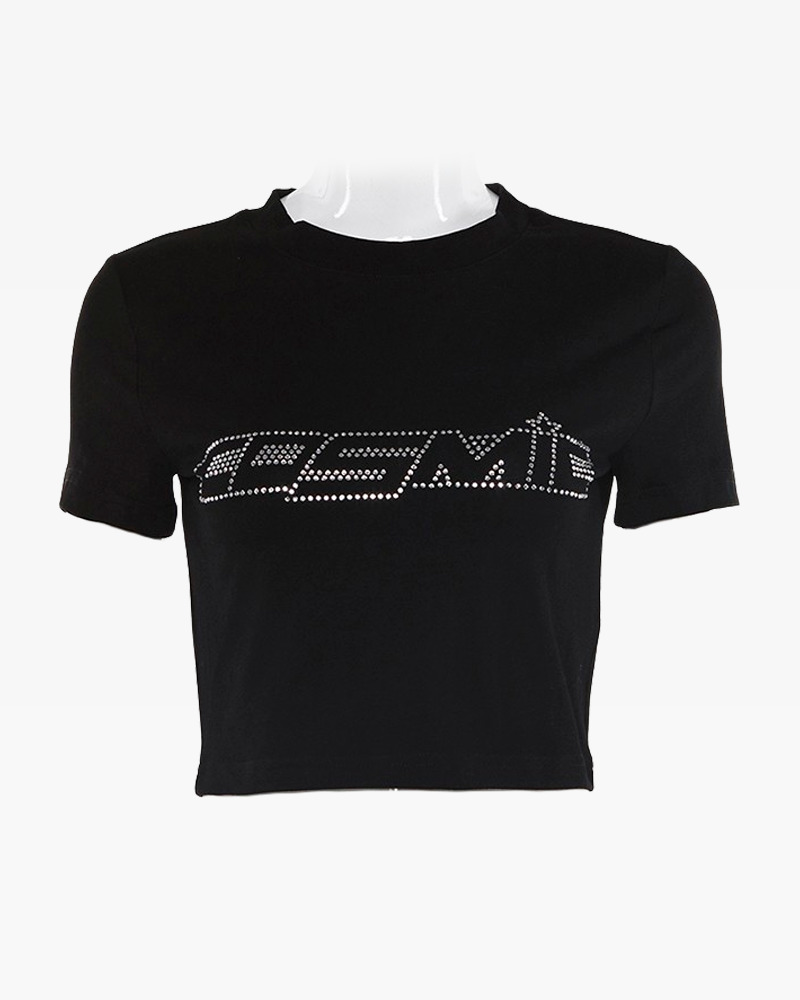 Cosmic Crop Top - Y2K Summer Grunge, 90s Retro, Pastel Goth, Y2K Party & Club Outfits