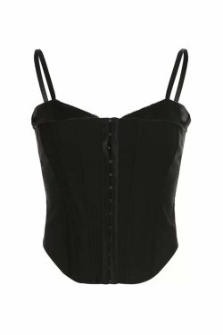 Cozette Corset Top - Y2K Summer Grunge, 90s Retro, Gothic Pastel Goth, Y2K Party & Club