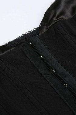 Cozette Corset Top - Y2K Summer Grunge, 90s Retro, Gothic Pastel Goth, Y2K Party & Club