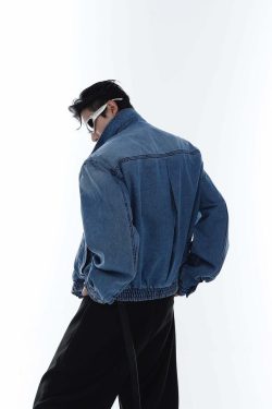 CulturE Denim Jacket - Y2K Summer Grunge, 90s Retro, Pastel Goth, Y2K Club & Party Outfits