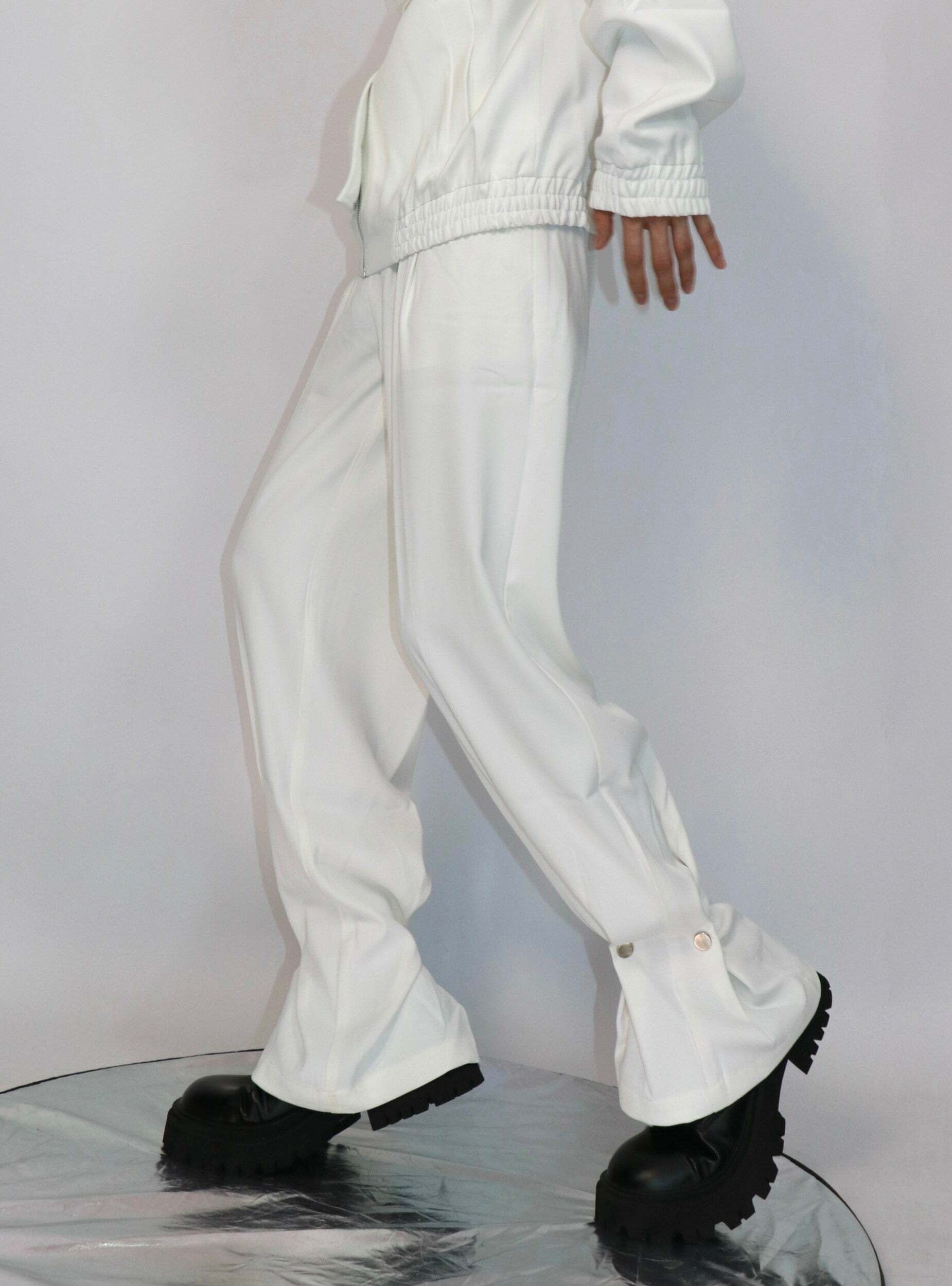 CulturE Studded Trousers - Y2K Summer Grunge, 90s Retro, Gothic Y2K, Y2K Party