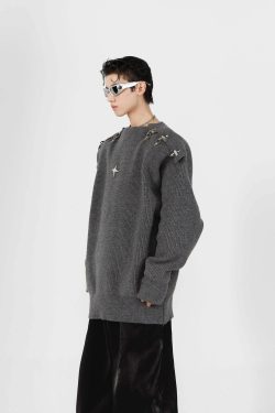CulturE Y3K Sweater - Y2K Summer, 90s Grunge, Retro Style, Y2K Club & Party Out