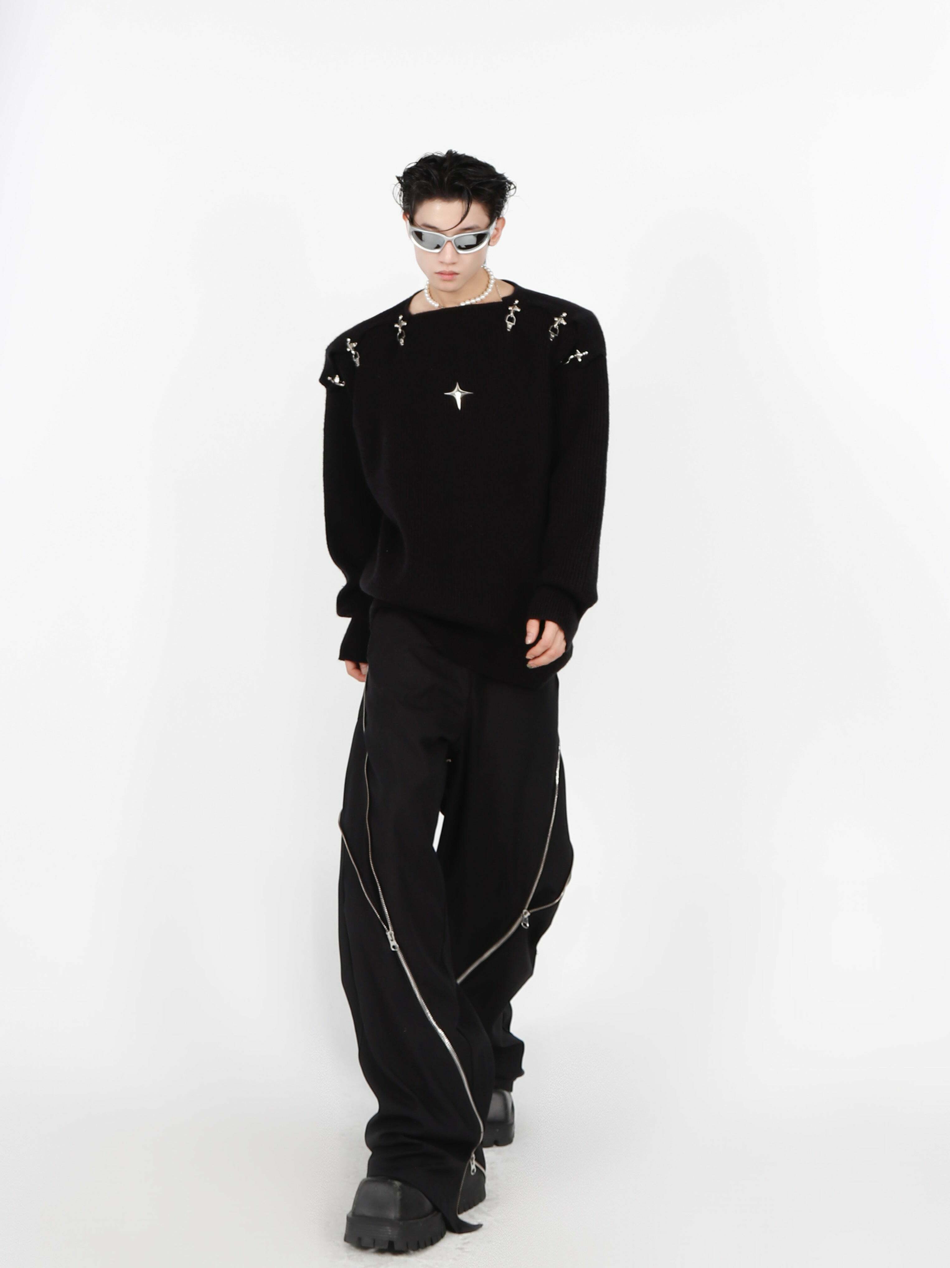 CulturE Y3K Sweater - Y2K Summer, 90s Grunge, Retro Style, Y2K Club & Party Out