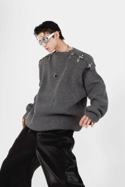 CulturE Y3K Sweater - Y2K Summer, 90s Grunge, Retro Style, Y2K Club & Party Out