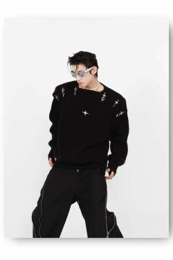 CulturE Y3K Sweater - Y2K Summer, 90s Grunge, Retro Style, Y2K Club & Party Out
