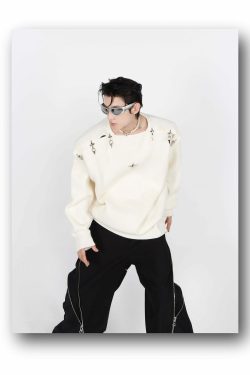 CulturE Y3K Sweater - Y2K Summer, 90s Grunge, Retro Style, Y2K Club & Party Out