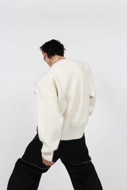 CulturE Y3K Sweater - Y2K Summer & 90s Grunge Fashion, Retro Y2K Club & Party Outfits