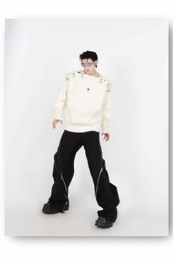 CulturE Y3K Sweater - Y2K Summer & 90s Grunge Fashion, Retro Y2K Club & Party Outfits