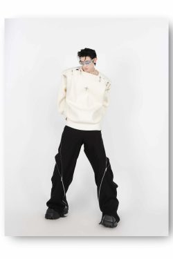 CulturE Y3K Sweater - Y2K Summer & 90s Grunge Fashion, Retro Y2K Club & Party Outfits