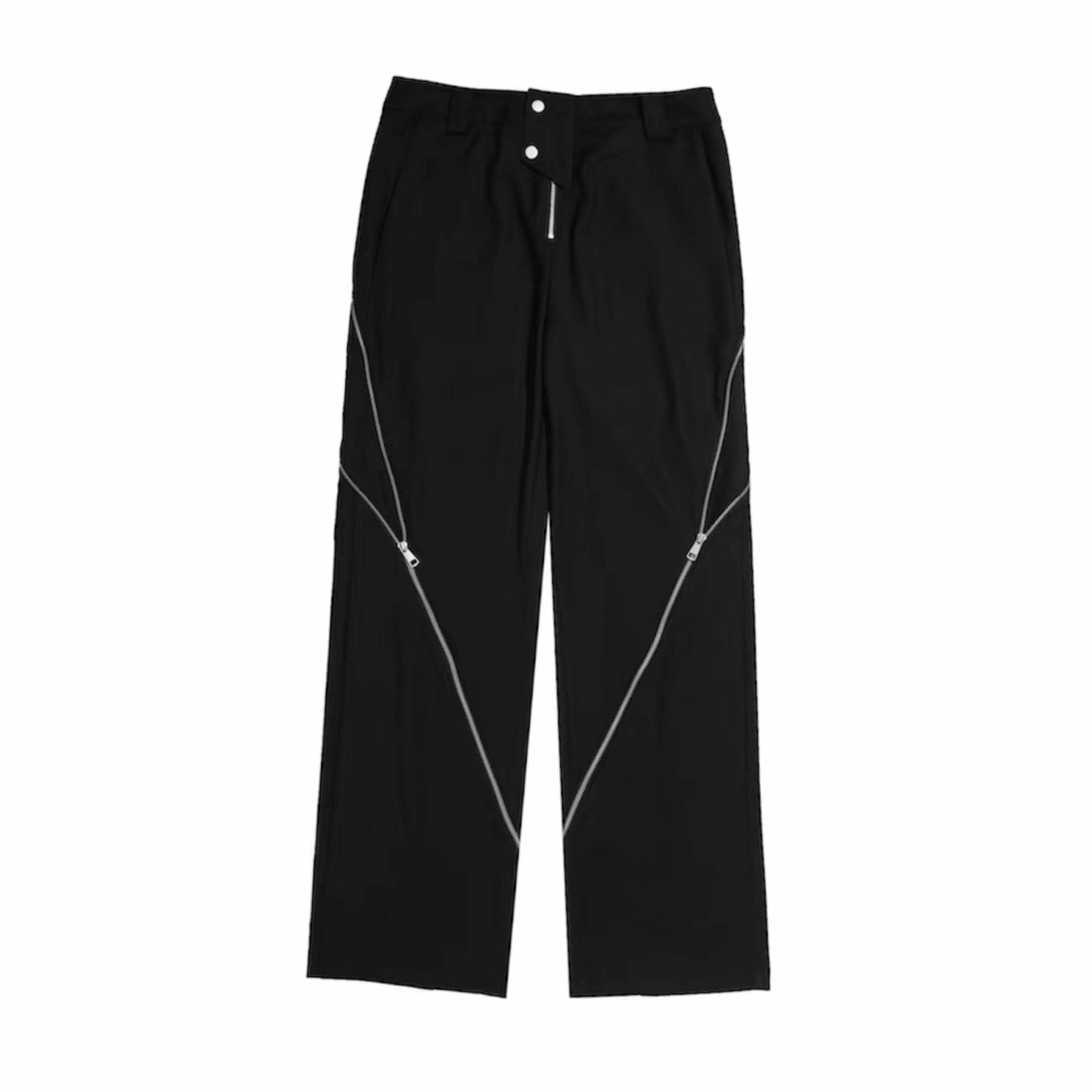 CulturE Zipper Pants - Y2K Summer Grunge & 90s Retro Fashion, Perfect for Y2K Party & Club Outfits