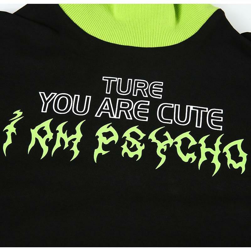 Cute But Psycho Shirt - Y2K Grunge, 90s Fashion, Retro Style, Summer Outfits, Baby Tees