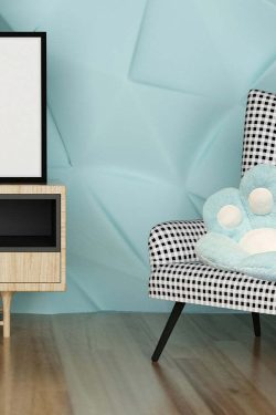 Cute Fluffy Paw Seat Cushion - Baby Blue, Perfect for Y2K Summer, 90s Grunge, and Retro Outfits
