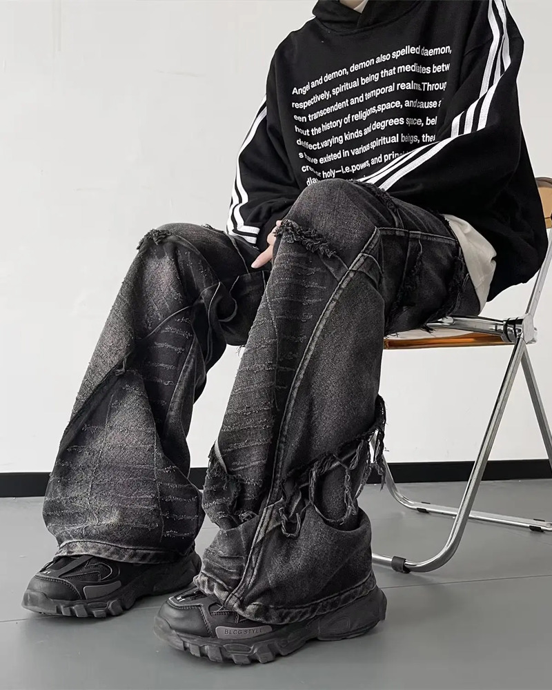 Cyber Y2K Jeans - Retro 90s Grunge, Summer Outfits, Popstar Vibes, and Pastel Goth Style