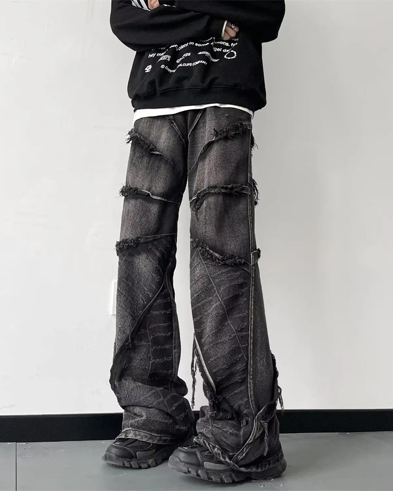Cyber Y2K Jeans - Retro 90s Grunge, Summer Outfits, Popstar Vibes, and Pastel Goth Style