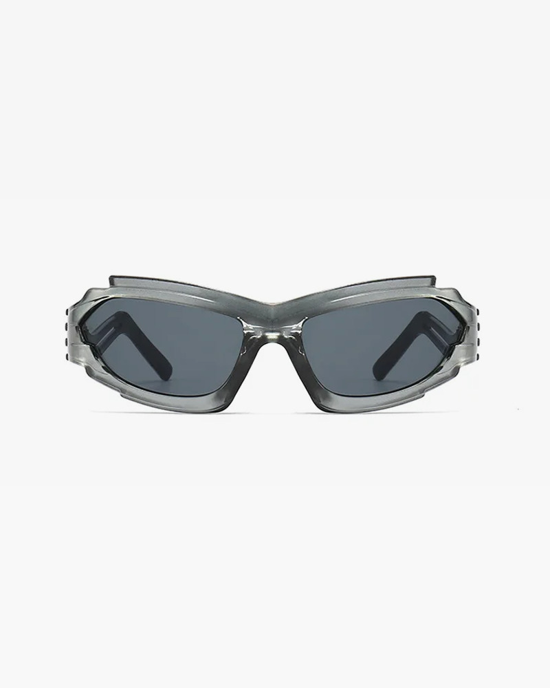 Cyber Y2K Sunglasses - Retro 90s Grunge, Pastel Goth, and Hip Hop Fashion for Summer Outfits