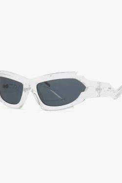 Cyber Y2K Sunglasses - Retro 90s Grunge, Pastel Goth, and Hip Hop Fashion for Summer Outfits