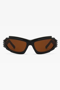 Cyber Y2K Sunglasses - Retro 90s Grunge, Pastel Goth, and Hip Hop Fashion for Summer Outfits