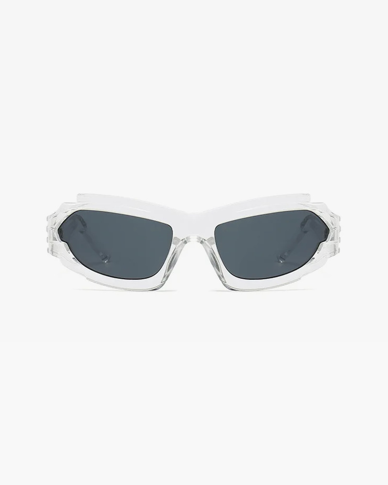 Cyber Y2K Sunglasses - Retro 90s Grunge, Pastel Goth, and Hip Hop Fashion for Summer Outfits