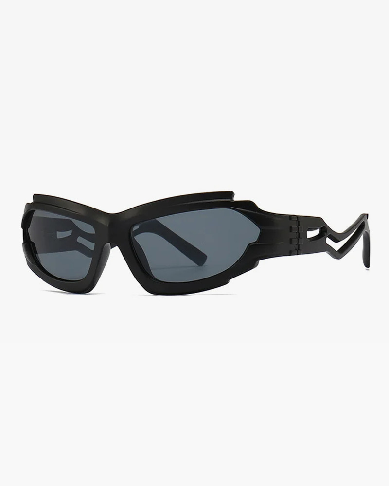 Cyber Y2K Sunglasses - Retro 90s Grunge, Pastel Goth, and Hip Hop Fashion for Summer Outfits