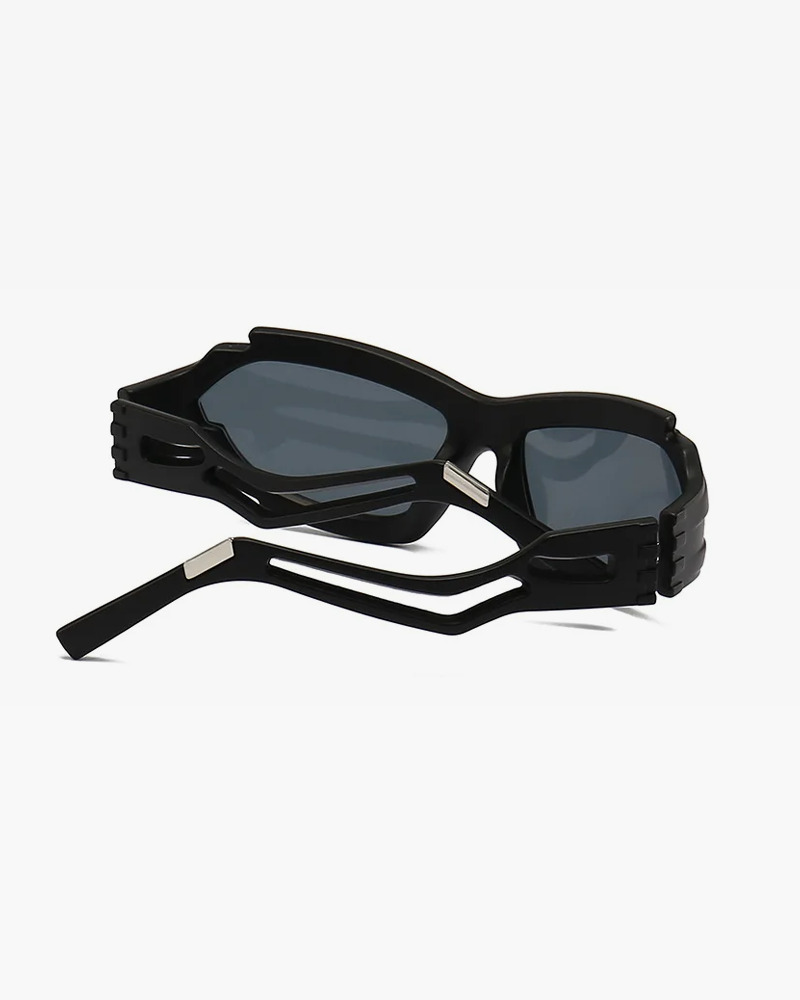 Cyber Y2K Sunglasses - Retro 90s Grunge, Pastel Goth, and Hip Hop Fashion for Summer Outfits