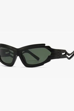 Cyber Y2K Sunglasses - Retro 90s Grunge, Pastel Goth, and Hip Hop Fashion for Summer Outfits